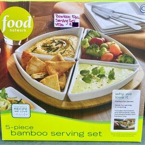 Food Network White Serveware Set for Dining